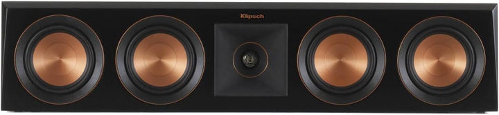 Klipsch Reference Premiere RP-404C II Mittelkanal-Lautsprecher mit flacher Tiefe, versiegeltes Desig