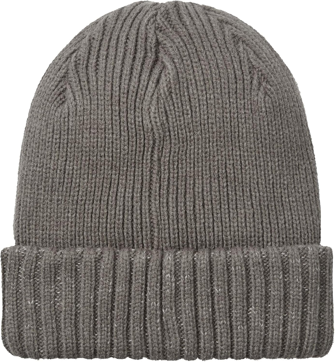 SealSkinz Unisex Bacton Kaltwetter-strickmütze, Wasserdicht, mit Rollbündchen Beanie Hat S-M Grau, S