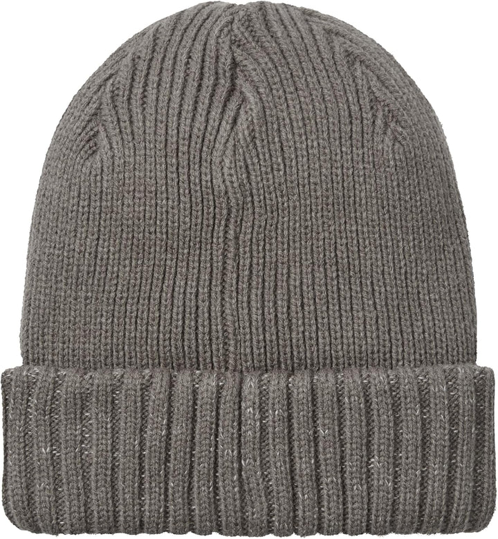 SealSkinz Unisex Bacton Kaltwetter-strickmütze, Wasserdicht, mit Rollbündchen Beanie Hat S-M Grau, S