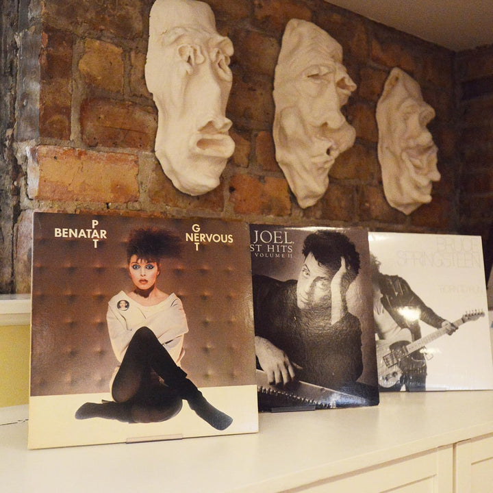CollectorMount Vinyl-Schallplattenständer und Wandhalterung für Albummontage, Unsichtbar und Einstel