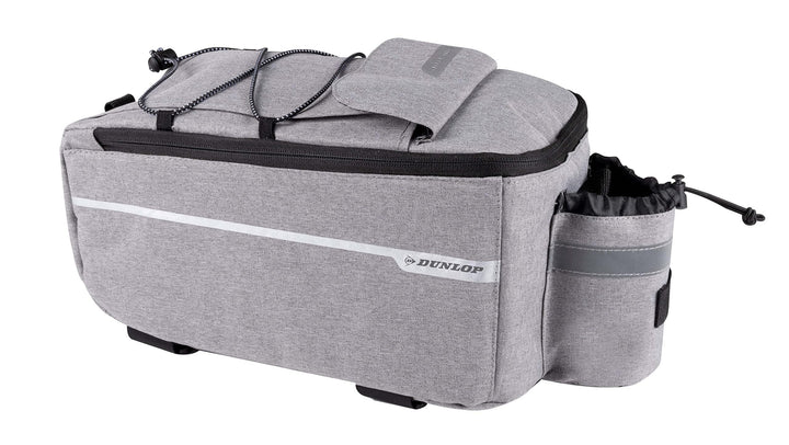Dunlop Bike Fahrradtasche für Gepäckträger - 7 Liter Kühltasche Klettverschluss mit Zusätzlichen Sta