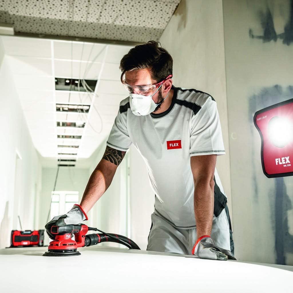 Flex Exzenterschleifer ORE 3-150 EC (400 W, Schleifteller-ø 150 mm, Hub 3 mm, bürstenloser Motor, Sc