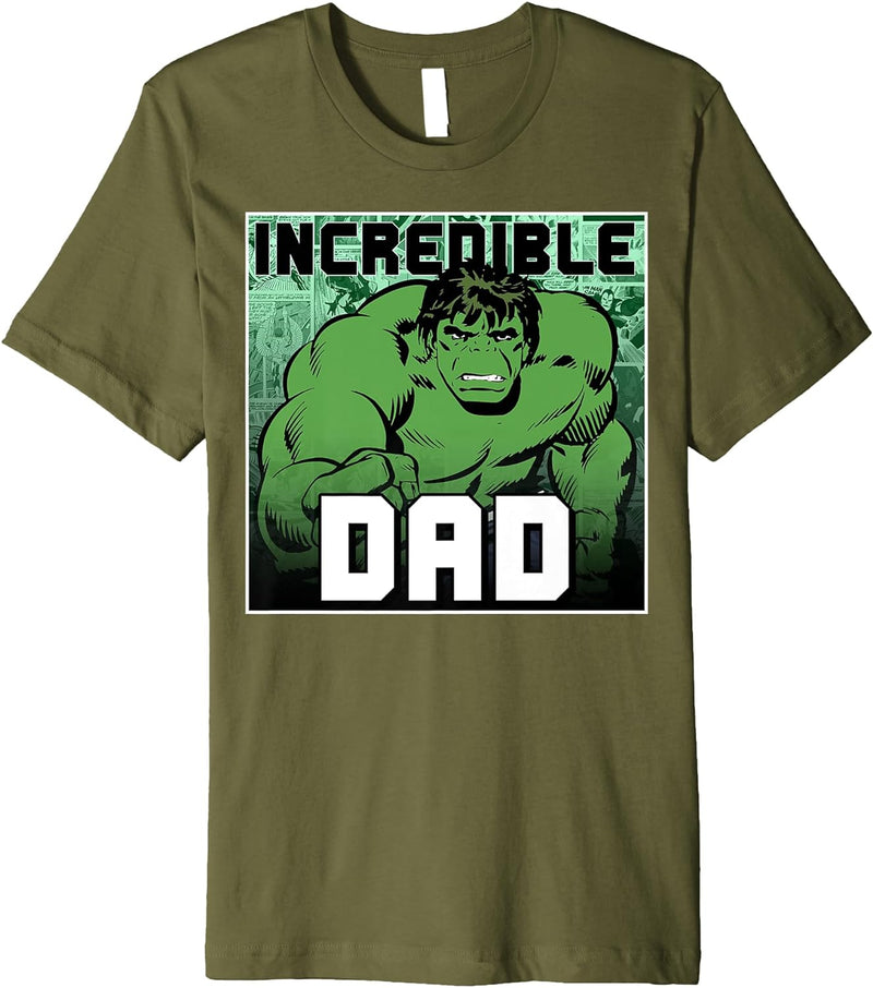 Mens Marvel Hulk Father&