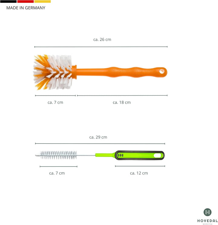 Reinigungsbürste 3er Pack, Spülbürste für Mixbehälter und Messer, Ideales Zubehör zum Reinigen von K