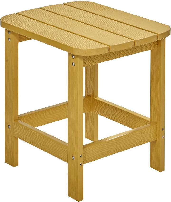 NEG Design Adirondack Tisch Marcy Beistelltisch täuschend echte Holzoptik, wetterfest, UV- und farbb