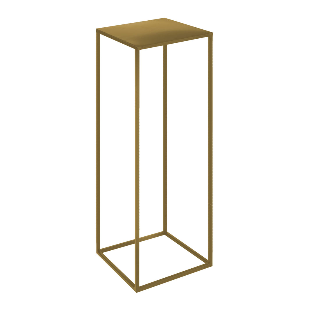 Metall Blumenständer Ständer für Blumentopf Modernes Loft Industriell Plant Stand (Gold), Gold