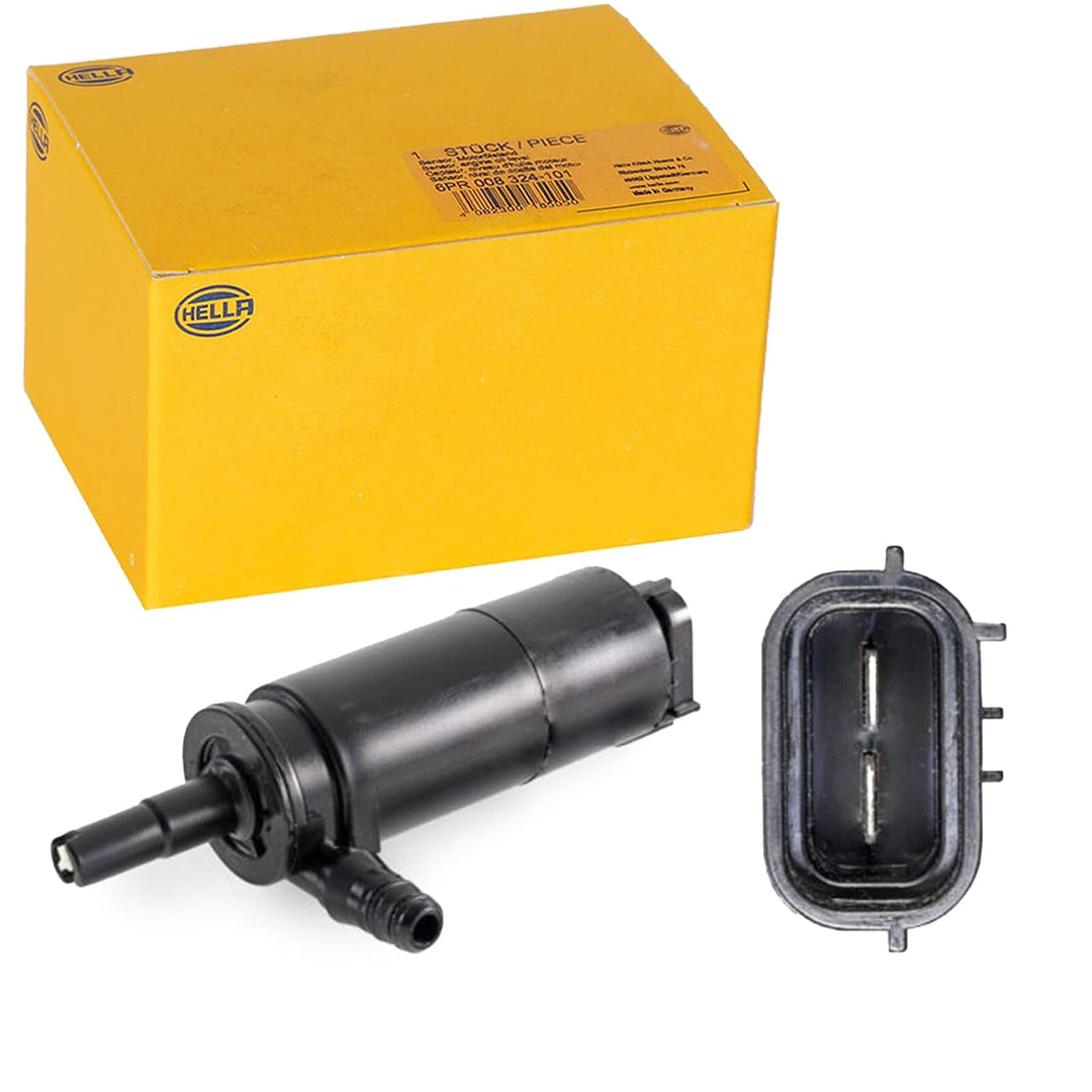 HELLA 8TW 006 849-051 Waschwasserpumpe, Scheinwerferreinigung - 12V - elektrisch - Monopumpe
