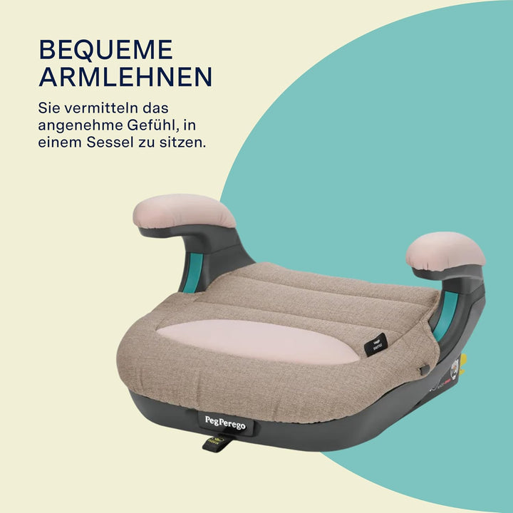 Peg Perego Viaggio Shuttle Autositz, Auto-Sitzerhöhung mit ISOFIX für Kinder von 125 bis 150 cm (6-1