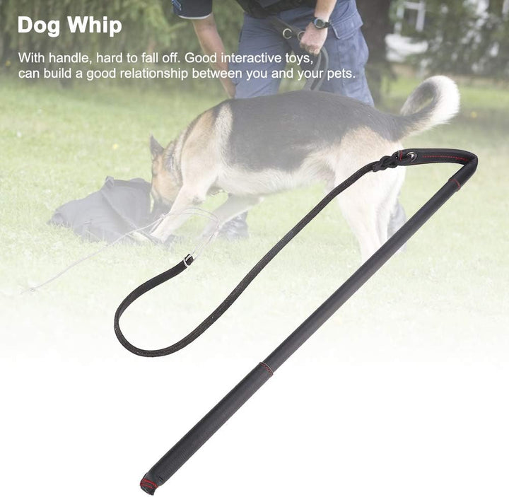 Mittlere Hundetrainingspeitsche, Grosse künstliche Rindslederpeitsche, Training für Hund