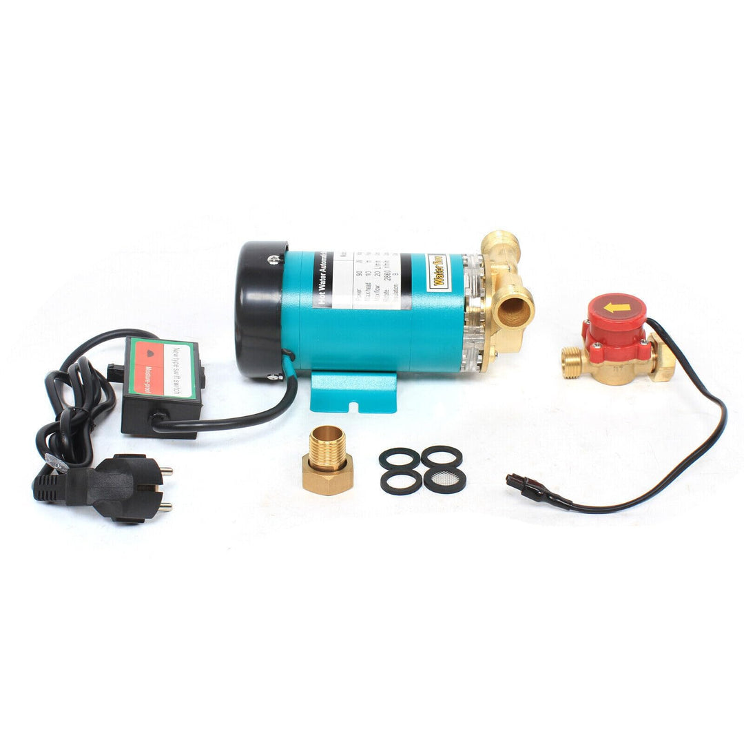 Druckerhöhungspumpe, 90W 20L/min 2860Rpm Umwälzpumpe Warmwasser-Zusatzpumpe Heizungspumpe Heizung Na