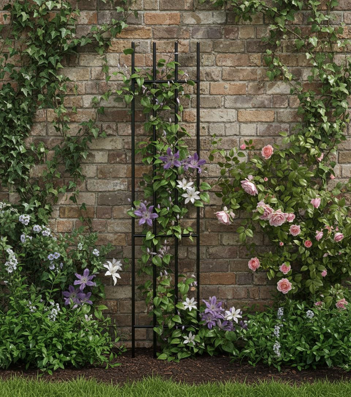 Kapaga - Rankgitter 150 cm - Rankhilfe Garten - Staudenhalter - Blumenhalter - Rankengewächs Pflanze