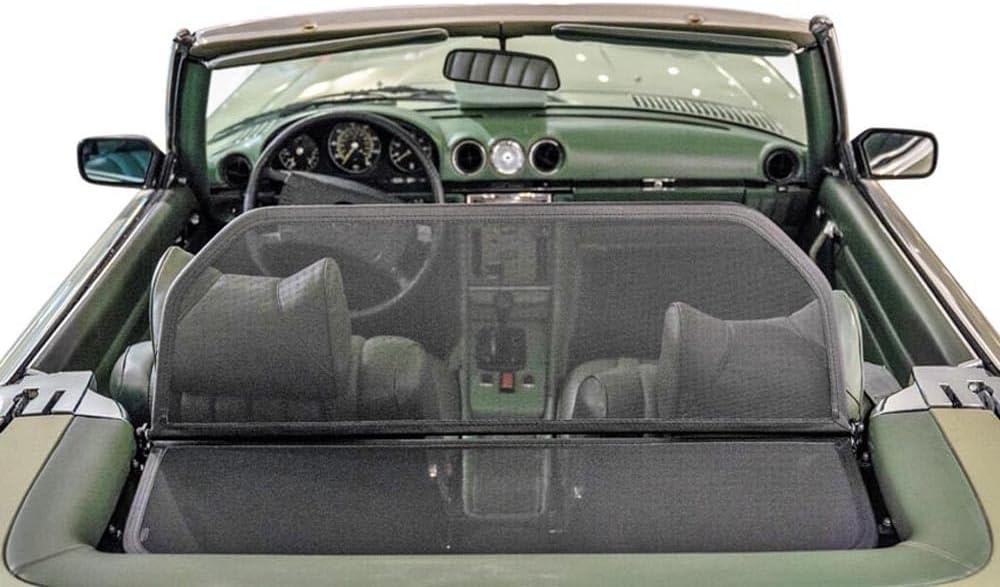 Aperta Windschott passend für Mercedes-Benz SL-Klasse 107 100% Passgenau OEM Qualität Schwarz Windst