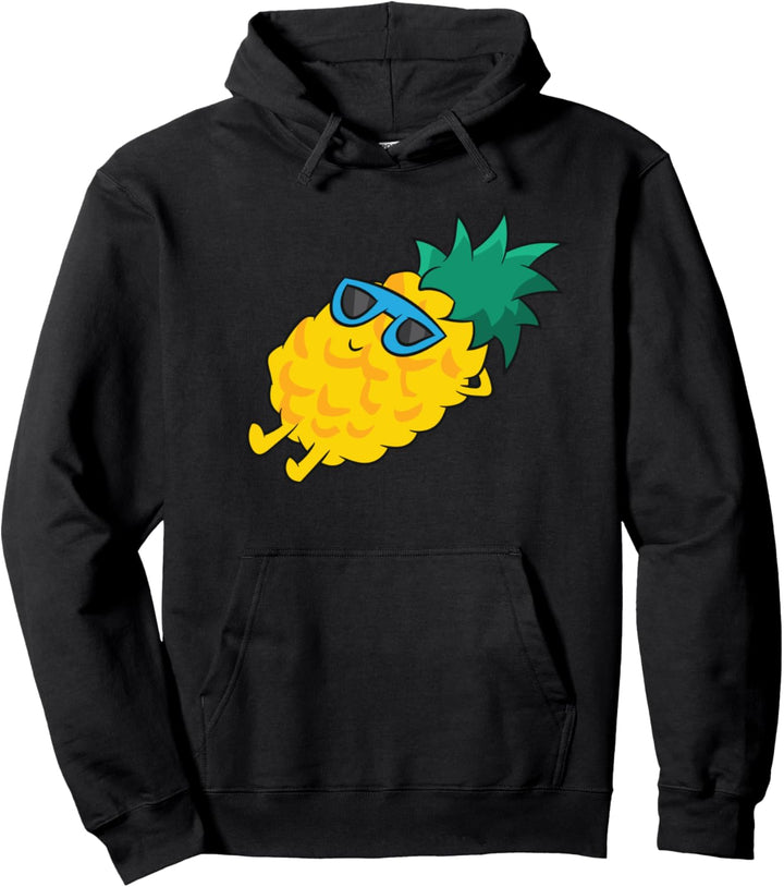 Ananas Sommerfrucht Sonnenbrille Süsse Ananas Pullover Hoodie