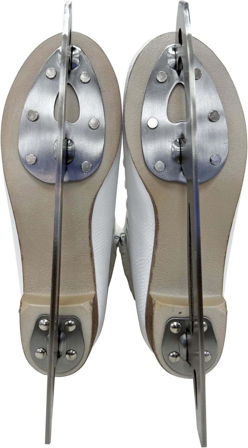 Cox Swain Klassische Eislauf Schlittschuhe ICEPEARL, für Damen und Kinder, bequem, warm gefüttert -