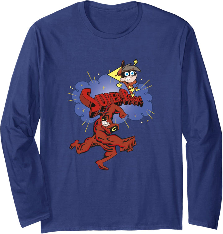 The Fairly OddParents Cleft and Crimson Poof Langarmshirt