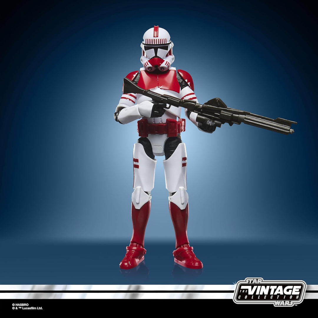 Star Wars The Vintage Collection Imperialer Shock Trooper, The Clone Wars Premium Action-Figur (9,5
