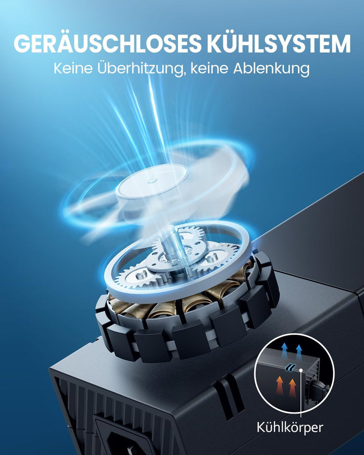 220W Netzteil Ladekabel für Xbox One Konsole, 100-240V AC Adapter Ersatz mit EU-Stecker, Stromversor