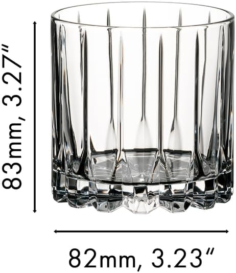 RIEDEL Drink-Specific Glassware Rocks Glas, 255 ml, 2 Stück, transparent Felsen, Felsen