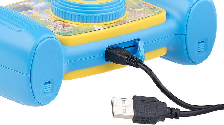 Somikon Kinder-Full-HD-Digitalkamera, 2. Objektiv für Selfies & 2 Sucher, blau