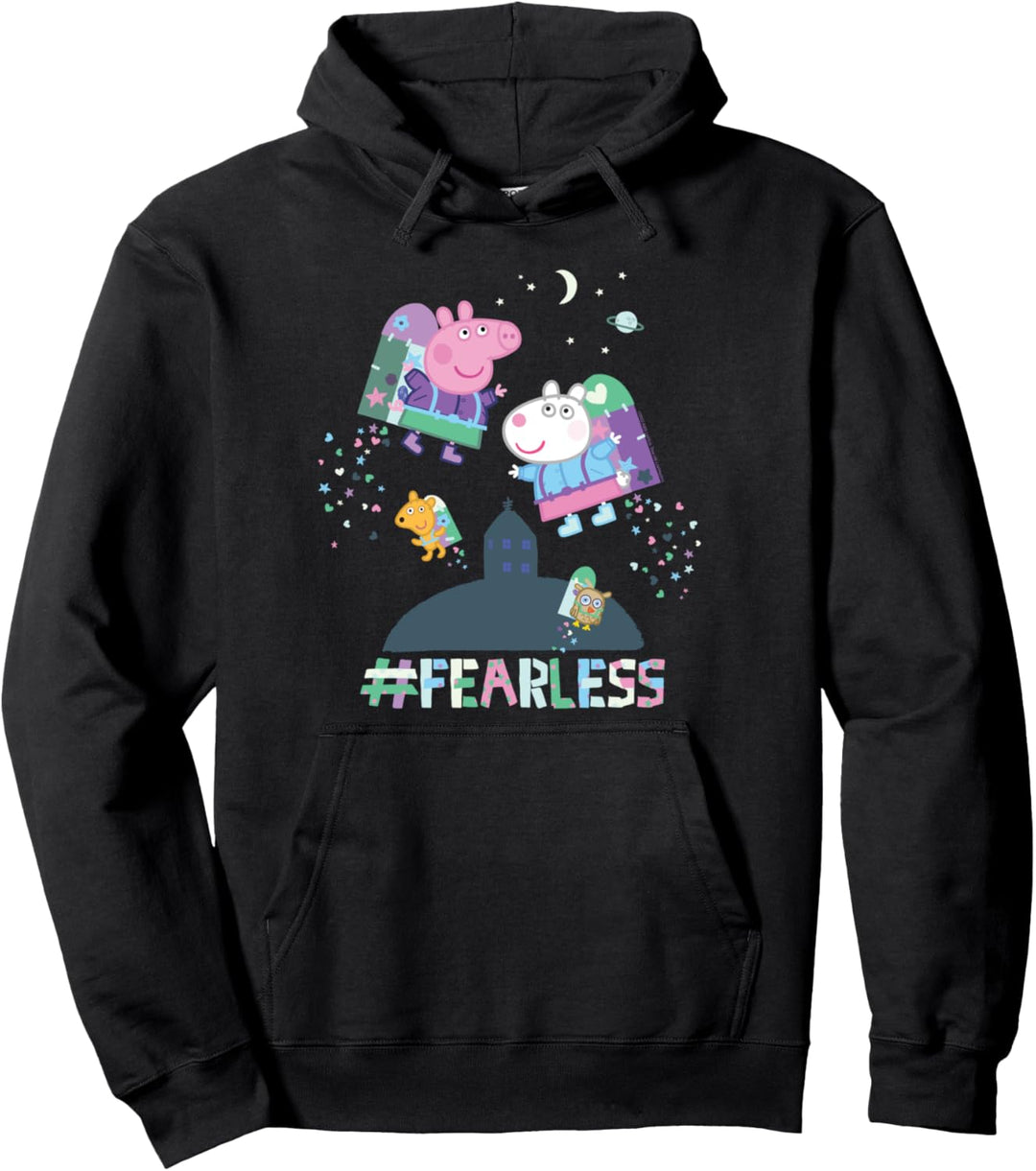 Peppa Wutz And Suzy Sheep #Fearless Pullover Hoodie