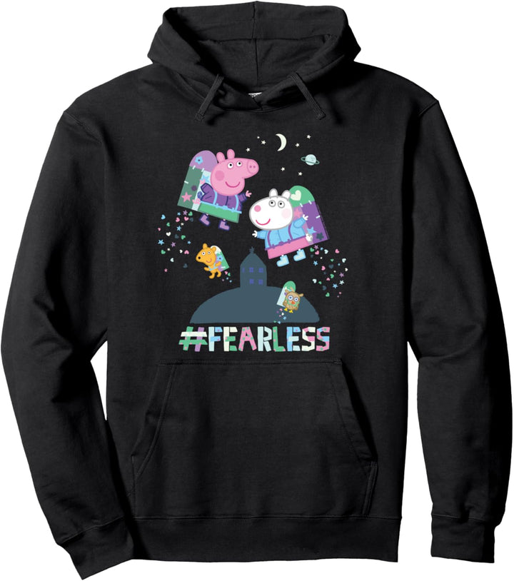 Peppa Wutz And Suzy Sheep #Fearless Pullover Hoodie