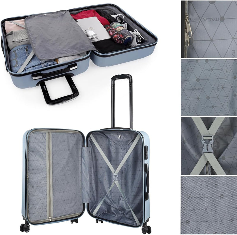 ITACA - Gepäck-Sets, Reisekoffer, Reisekoffer Set, Kofferset, Hartschalenkoffer, Trolley-Set, Luggag