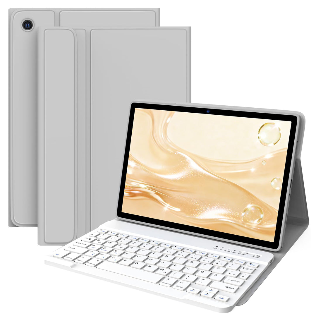 BQSS Hülle für Samsung Galaxy Tab A11 Plus + (2025)/ A9 Plus + (2023)-11 Zoll, Magnetisch Bluetooth