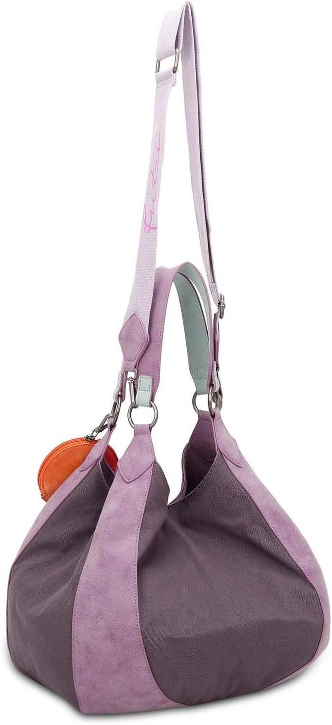 Fritzi aus Preussen Damen Izzy Woo Canvas Plumy Shopper