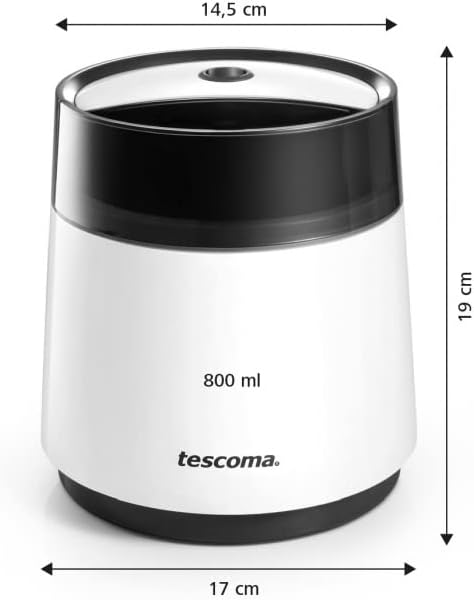 Tescoma 908660 Elektrische Eismaschine mit Kühlbehälter, 800 ml, LinieGrandCHEF
