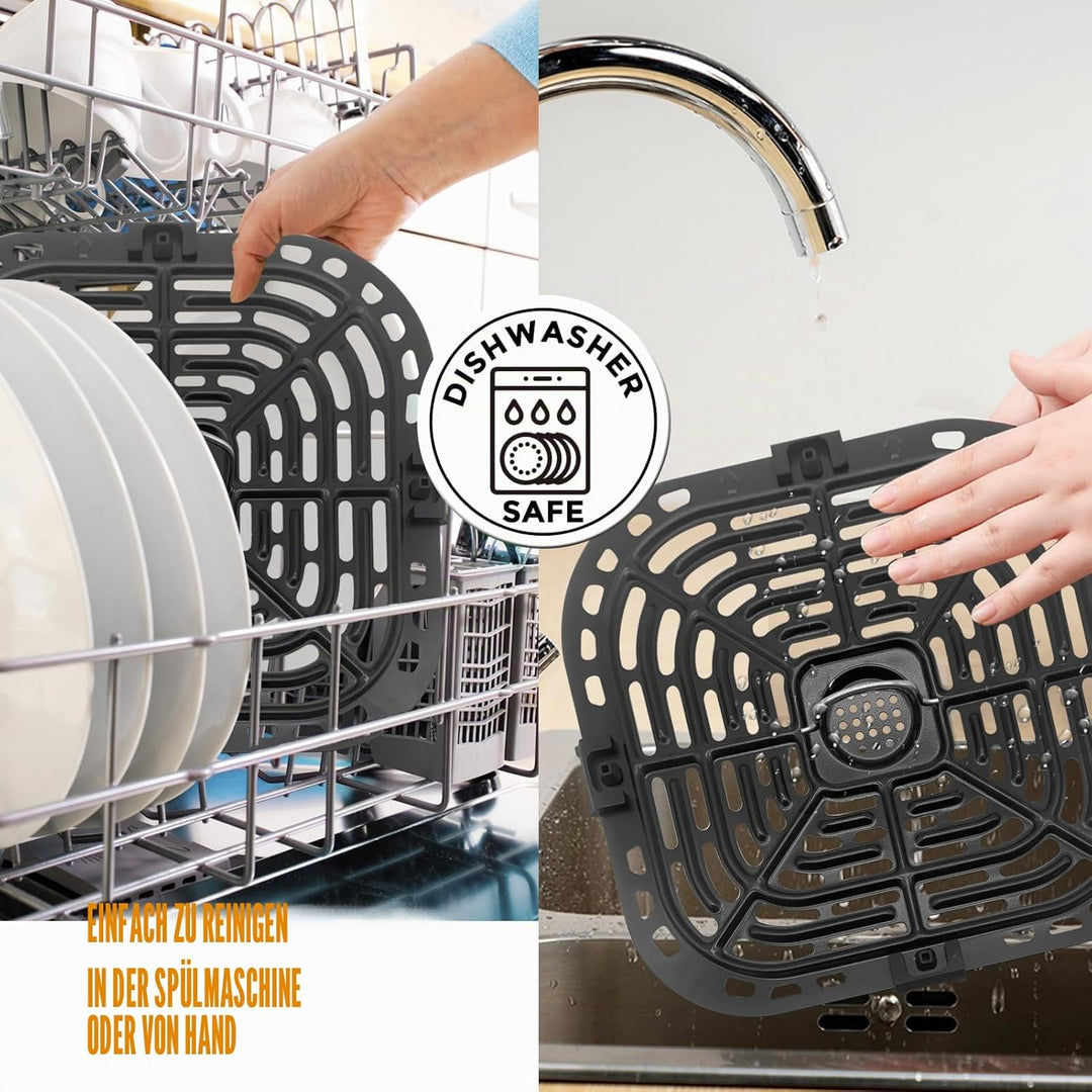Air Fryer Grillplatte für Instant Pot Vortex Plus 5.7L Air Fryer Zubehör Ersatzteile Tablett Grillpf