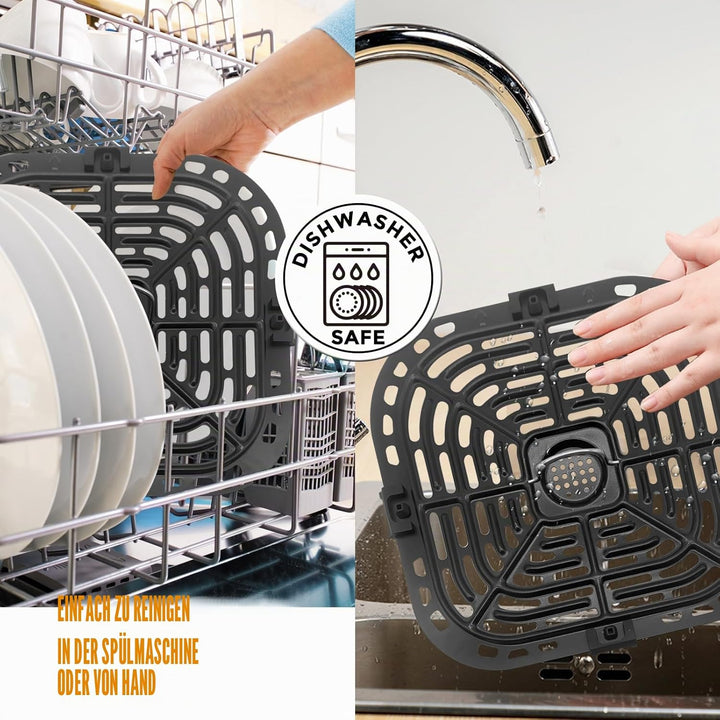 Air Fryer Grillplatte für Instant Pot Vortex Plus 5.7L Air Fryer Zubehör Ersatzteile Tablett Grillpf