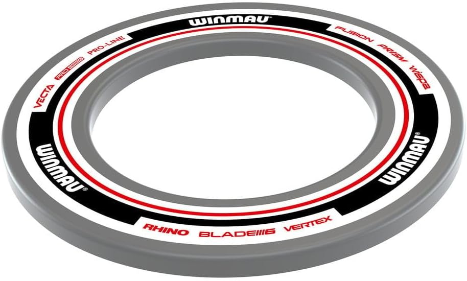 WINMAU Pro Line & Advance Original Dartboard Surround – robuster Schutzring/Wandprotektor für Dartsc