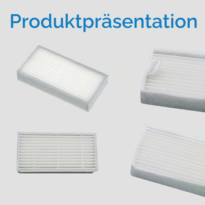 WuYan 20 Stück Hepa-Filter für Ilife Staubsauger, Ersatzfilter für Ilife v3 v3s v3s pro v5 v5s v5s p