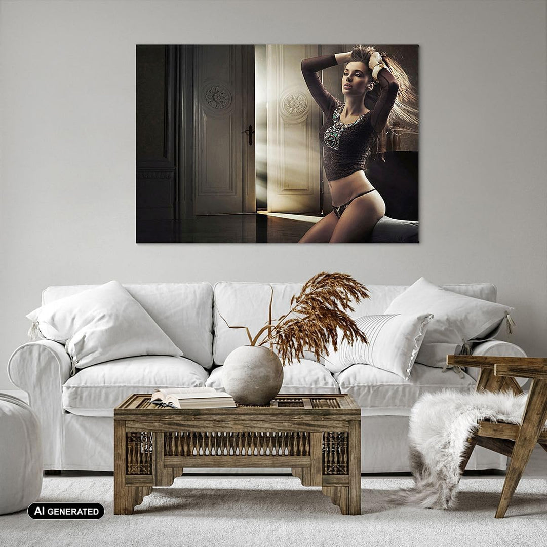 Bilder auf Leinwand Schönheit Club Kosmetik Disco Leinwandbild 70x50cm Wandbilder Dekoration Wohnzim