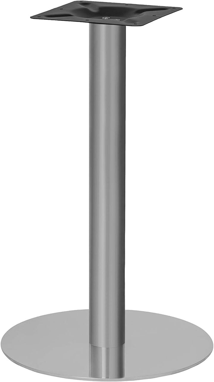 SINGLE Untergestell Rund aus EDELSTAHL Höhe 71CM - Tischgestell Bistrotisch