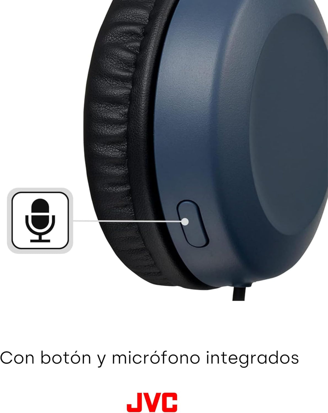 JVC HA-S31M Kopfhörer und Mikrofon, Binaural, Kopfbügel, Blau – Kopfhörer und Mikrofone (kabelgebund