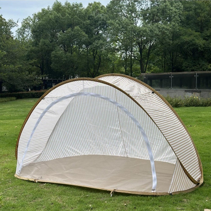 Camping Sonnenschutz, Tragbarer Automatisches Windschutz Wurfzelt, Mit Moskitonetzs, Für Families Fr