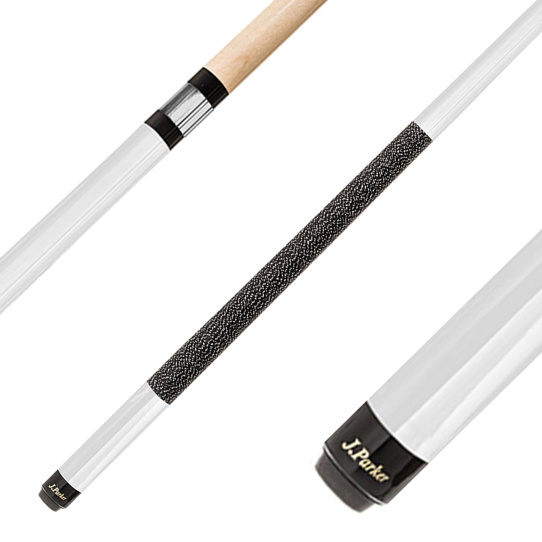Parker Billardqueue JPS-Serie einfarbiger 2-TLG.Profi-Cue, hochwertiges Ahornholz und Leinenwicklung