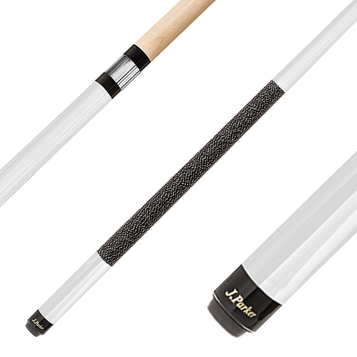 Parker Billardqueue JPS-Serie einfarbiger 2-TLG.Profi-Cue, hochwertiges Ahornholz und Leinenwicklung