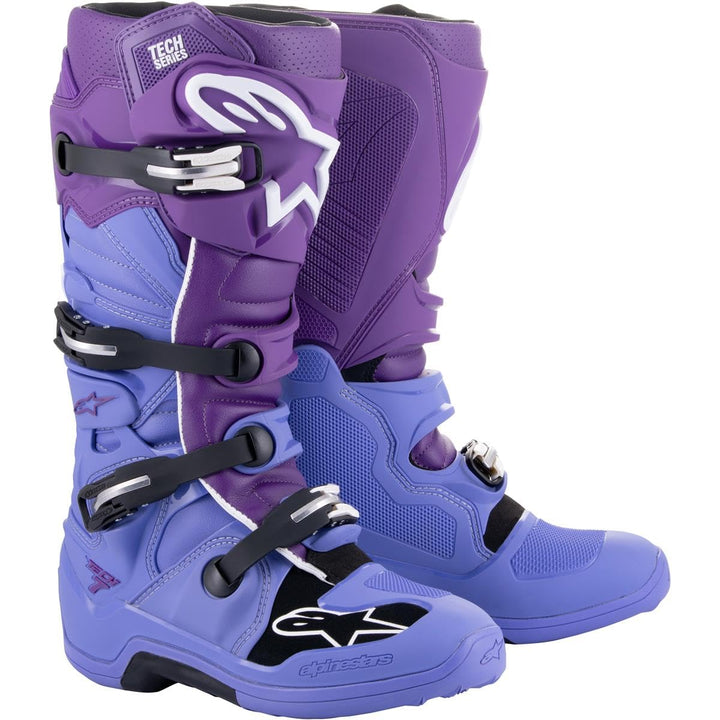 Alpinestars, Tech 3 Stiefel 41 EU Violett, 41 EU Violett