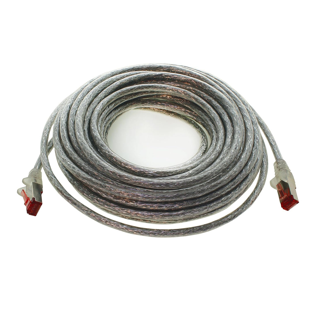 1aTTack.de - 1x 50m CAT6 Patchkabel S/FTP PIMF Schirmung CAT.6 RJ45 Netzwerkkabel Ethernetkabel DSL
