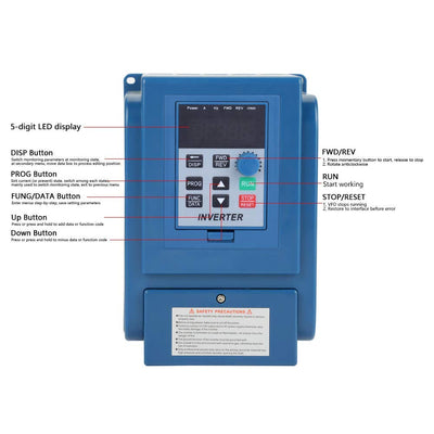 Frequenzumrichter，Jectse 380VAC 4kW 3-phasige PWM-Steuerung Wechselstrom VFD-Wechselrichter VFD Inve