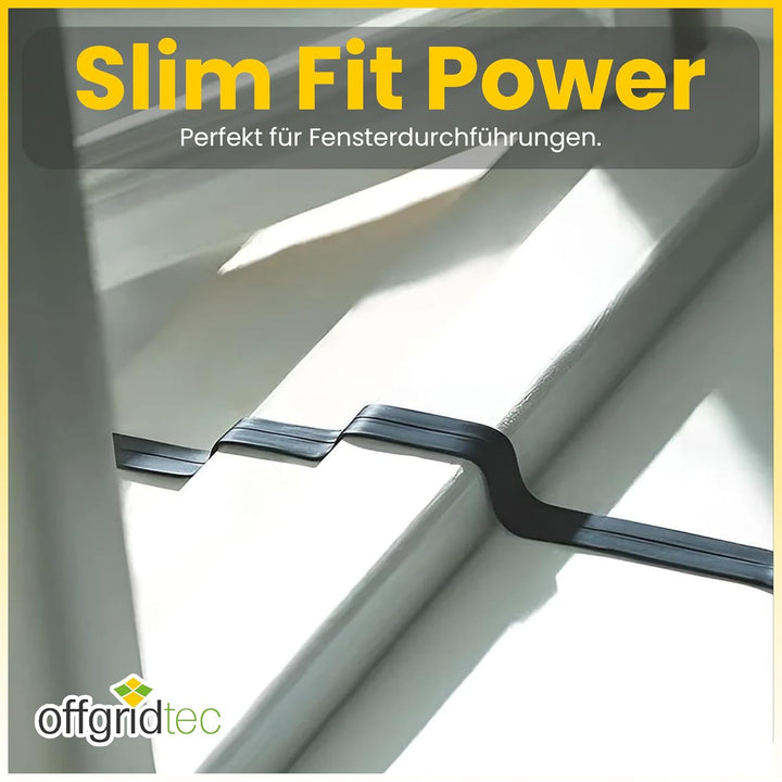 Offgridtec Anderson-zu-Anderson Flachkabel 4 mm², Superflaches Verbindungskabel mit hochwertigen And