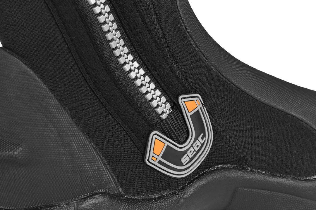 Seac PRO HD Diving Boots, Neopren Füssling für Geräteflossen, S