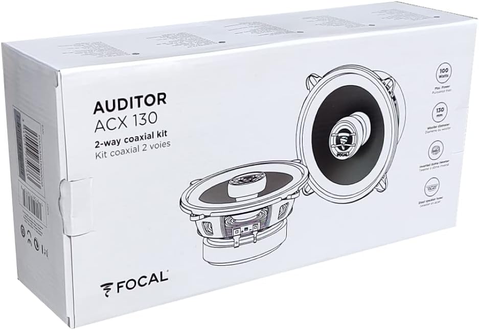 KIT Set FÜR Focal Auditor ACX-130 ACX130 2 koaxiale enceintes 2 Stimmen von 13 cm 130 mm 5,25" Durch