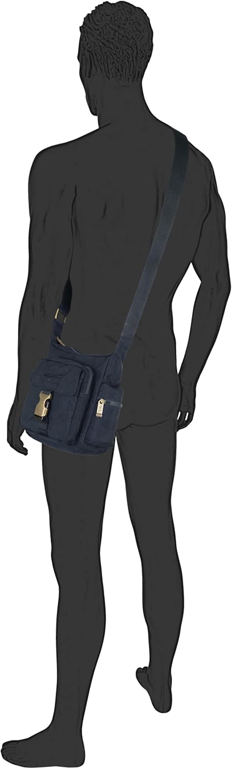 camel active bags Journey Herren Umhängetasche Crossbody Bag Klein 20 x 8,5 x 23 Dark Blue, 20 x 8,5