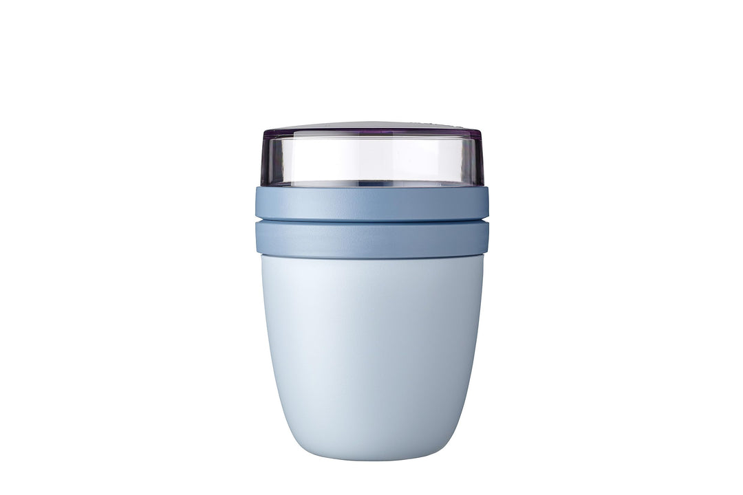Mepal Müslibecher to go - praktischer Joghurtbecher - Unterteilung für Joghurt & Müsli - Geeignet fü