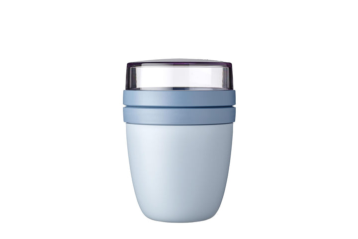 Mepal Müslibecher to go - praktischer Joghurtbecher - Unterteilung für Joghurt & Müsli - Geeignet fü