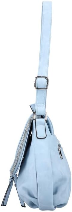 Rieker Damen H1117 Umhängetasche Blau, Blau