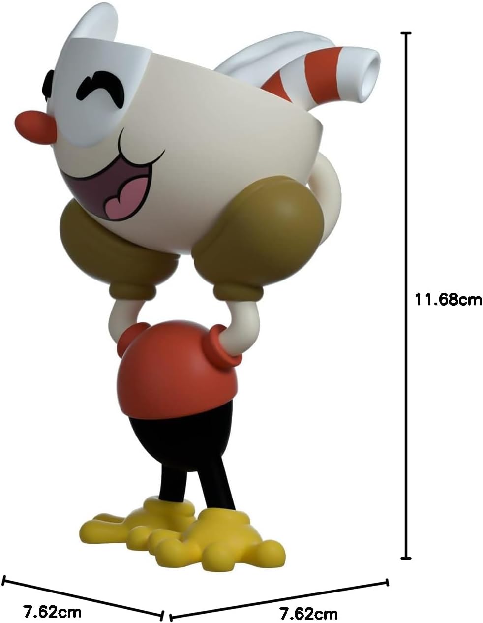 Youtooz Cuphead The Cuphead Show! Edition, 11,7 cm, Vinyl-Figur, Sammelfigur, Cuphead-Figur aus der